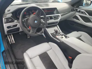 2023 BMW M4 Competition xDrive with VIN WBS43AZ04PCM30889, listed as a Copart auction lot 81932723 with 7,822 mi miles and Salvage Title. Bid and sale history available at carsss.com. Image 8.