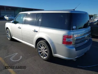 2013 Ford Flex Limited with VIN 2FMHK6D83DBD02351, listed as a IAAI auction lot 40977231 with 194,651 mi miles. Bid and sale history available at carsss.com. Image 3.