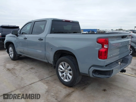 2024 Chevrolet Silverado 1500 Custom with VIN 3GCPABEK9RG265221, listed as a IAAI auction lot 41307224 with 17,146 mi miles and . Bid and sale history available at DreamBid. Image 3.