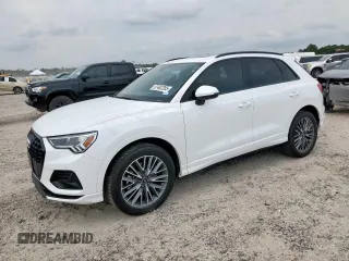 2024 Audi Q3 Premium with VIN WA1AUCF31R1085105, listed as a Copart auction lot 57482305 with 12,334 mi miles and Clean title. Bid and sale history available at DreamBid. Image 1.