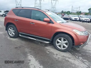 2005 Nissan Murano SL z VIN JN8AZ08W65W428697, wystawiony jako IAAI lot #42291815 z przebiegiem 89 742 mil mil oraz . Historia ofert i sprzedaży dostępna na DreamBid. Obrazek 1.