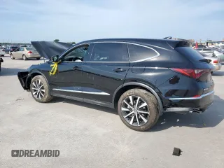 2025 Acura MDX Technology с VIN 5J8YE1H40SL010077, выставлен на аукционе Copart как лот 52978385 с пробегом 4 836 миль миль и Списание • Salvage title. История ставок и продаж доступна на DreamBid. Изображение 2.