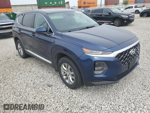2020 Hyundai Santa Fe SE with VIN 5NMS2CAD9LH181030, listed as a Copart auction lot 63650585 with 83,662 mi miles and Salvage title. Bid and sale history available at DreamBid. Image 4.