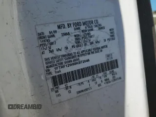 2009 Ford F-150 XL z VIN 1FTRF12W69KB72046, wystawiony jako Copart lot #59799095 z przebiegiem Nie podano mil oraz Szkoda całkowita • Salvage title. Historia ofert i sprzedaży dostępna na DreamBid. Obrazek 12.
