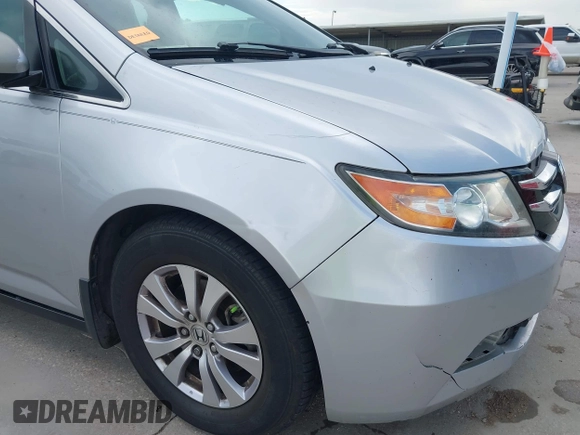 2014 Honda Odyssey EX-L with VIN 5FNRL5H60EB058753, listed as a IAAI auction lot 42595221 with 194,995 mi miles and . Bid and sale history available at DreamBid. Image 20.