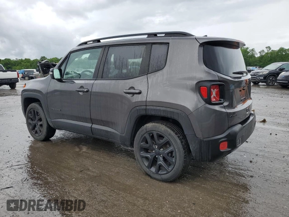 2018 Jeep Renegade Altitude with VIN ZACCJBBB6JPH79033, listed as a Copart auction lot 61898995 with 111,500 mi miles and Salvage title. Bid and sale history available at DreamBid. Image 2.