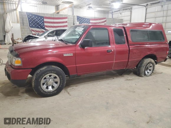 2009 Ford Ranger XL with VIN 1FTZR15E99PA34515, listed as a Copart auction lot 51680375 with 86,477 mi miles and Clean Title. Bid and sale history available at carsss.com. Image 1.