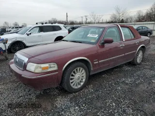 2009 Mercury Grand Marquis LS with VIN 2MEHM75V79X621897, listed as a Copart auction lot 43784855 with 158,655 mi miles and Clean Title. Bid and sale history available at carsss.com. Image 1.