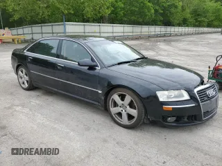 2007 Audi A8 4.2L z VIN WAUMV44E17N007856, wystawiony jako Copart lot #58255675 z przebiegiem 125 804 mil mil oraz Szkody całkowita. Historia ofert i sprzedaży dostępna na DreamBid. Obrazek 4.