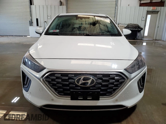 2021 Hyundai Ioniq Limited with VIN KMHC05LC2MU260992, listed as a Copart auction lot 80240064 with 120,266 mi miles and Clean title. Bid and sale history available at DreamBid. Image 5.