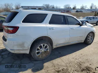 2018 Dodge Durango Citadel with VIN 1C4RDJEG0JC400423, listed as a Copart auction lot 42122825 with 123,903 mi miles and Salvage title. Bid and sale history available at DreamBid. Image 3.