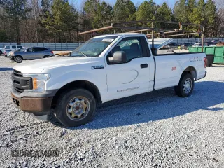 2018 Ford F-150 XL with VIN 1FTMF1C5XJKE11733, listed as a Copart auction lot 86049854 with 229,238 mi miles and Clean title. Bid and sale history available at DreamBid. Image 1.