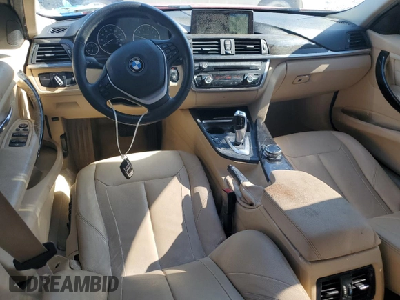 2015 BMW 3 Series 328i with VIN WBA3A5G59FNS88456, listed as a Copart auction lot 52586925 with 83,771 mi miles and Salvage Title. Bid and sale history available at DreamBid. Image 8.