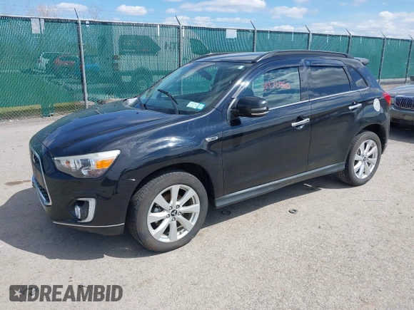 2015 Mitsubishi Outlander Sport 2.4 GT with VIN 4A4AR4AW3FE030571, listed as a IAAI auction lot 41970360 with 74,683 mi miles. Bid and sale history available at carsss.com. Image 17.