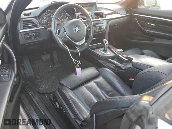 2015 BMW 4 Series 435i with VIN WBA3T3C59FP738700, listed as a Copart auction lot 79281804 with 74,035 mi miles and Salvage Title. Bid and sale history available at carsss.com. Image 8.