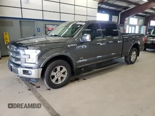 2015 Ford F-150 XLT w/HD Payload Pkg with VIN 1FTFW1EG8FFC65095, listed as a Copart auction lot 52502095 with 180,531 mi miles and Clean Title. Bid and sale history available at carsss.com. Image 1.