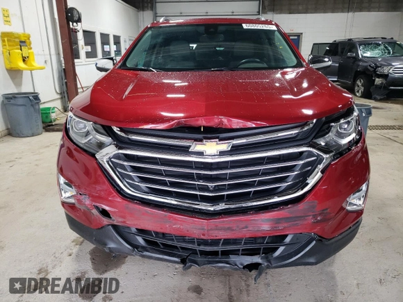 2021 Chevrolet Equinox Premier with VIN 2GNAXXEVXM6151610, listed as a Copart auction lot 60805265 with 14,520 mi miles and Salvage title. Bid and sale history available at DreamBid. Image 5.