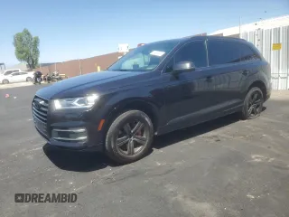 2018 Audi Q7 Premium with VIN WA1AHAF74JD035006, listed as a Copart auction lot 61036295 with 202,581 mi miles and Clean title. Bid and sale history available at DreamBid. Image 1.