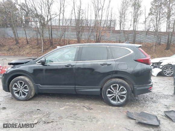 2020 Honda CR-V EX with VIN 5J6RW2H51LL044202, listed as a IAAI auction lot 41663066 with 59,359 mi miles. Bid and sale history available at carsss.com. Image 15.