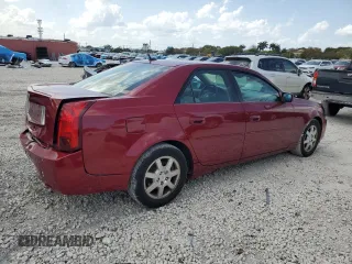 2007 Cadillac CTS with VIN 1G6DP577X70108409, listed as a Copart auction lot 52540735 with 19,518 mi miles and Salvage Title. Bid and sale history available at carsss.com. Image 3.