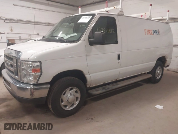 2012 Ford Econoline Cargo Recreational with VIN 1FTNE2EW4CDB03757, listed as a IAAI auction lot 42072612 with 147,153 mi miles. Bid and sale history available at carsss.com. Image 17.