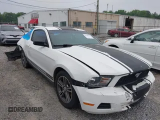 2010 Ford Mustang V6 with VIN 1ZVBP8AN6A5106614, listed as a IAAI auction lot 42208736 with Not provided miles and . Bid and sale history available at DreamBid. Image 1.