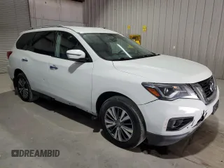 2020 Nissan Pathfinder S with VIN 5N1DR2AM2LC649334, listed as a Copart auction lot 53488155 with 120,617 mi miles and Clean title. Bid and sale history available at DreamBid. Image 4.
