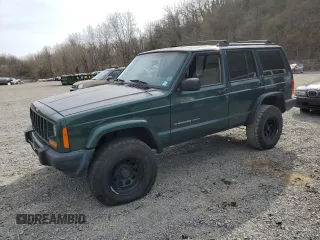 2001 Jeep Cherokee Sport with VIN 1J4FF48S61L575056, listed as a Copart auction lot 53808195 with 0 mi miles and Clean Title. Bid and sale history available at carsss.com. Image 1.