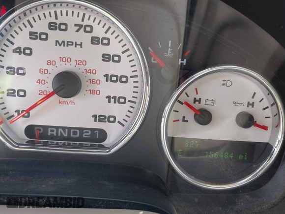 2006 Ford F-150 XLT with VIN 1FTPW14546FA04860, listed as a IAAI auction lot 42767406 with 156,484 mi miles and . Bid and sale history available at DreamBid. Image 7.