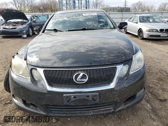 2011 Lexus GS 350 z VIN JTHCE1KS0B0030345, wystawiony jako Copart lot #53108725 z przebiegiem 166 899 mil mil oraz Szkoda całkowita • Salvage title. Historia ofert i sprzedaży dostępna na DreamBid. Obrazek 5.