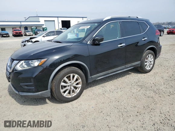 2017 Nissan Rogue SV with VIN KNMAT2MV6HP615202, listed as a Copart auction lot 49304805 with 181,893 mi miles and Salvage Title. Bid and sale history available at carsss.com. Image 1.