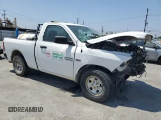 2015 Ram 1500 Express with VIN 3C6JR7AT7FG605706, listed as a Copart auction lot 62544665 with 77,670 mi miles and Salvage title. Bid and sale history available at DreamBid. Image 4.