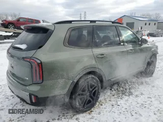 2023 Kia Telluride SX with VIN 5XYP5DGC1PG340902, listed as a Copart auction lot 87705835 with 25,797 mi miles and Salvage title. Bid and sale history available at DreamBid. Image 3.
