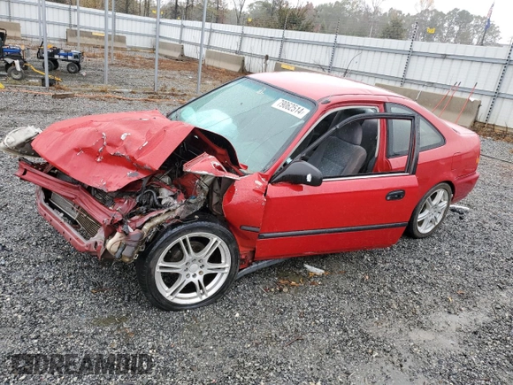 1998 Honda Civic HX with VIN 1HGEJ7122WL027379, listed as a Copart auction lot 79062514 with 178,392 mi miles and Salvage Title. Bid and sale history available at carsss.com. Image 1.