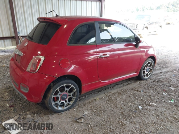 2012 FIAT 500 Sport with VIN 3C3CFFBR9CT190421, listed as a IAAI auction lot 42688098 with 303,276 mi miles and . Bid and sale history available at DreamBid. Image 4.