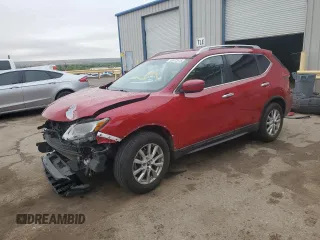 2017 Nissan Rogue SV z VIN 5N1AT2MT5HC744730, wystawiony jako Copart lot #55972515 z przebiegiem 81 624 mil mil oraz Szkoda całkowita • Salvage title. Historia ofert i sprzedaży dostępna na DreamBid. Obrazek 1.
