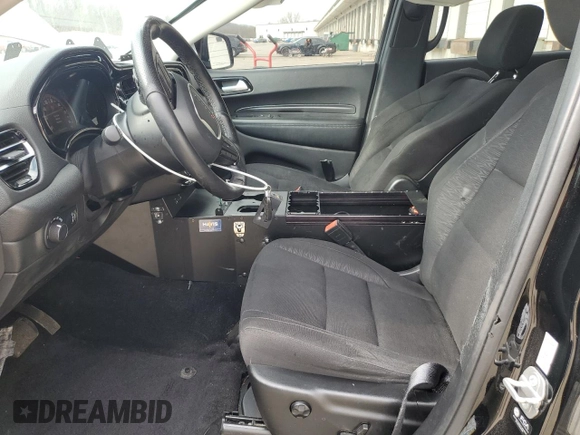 2022 Dodge Durango Pursuit with VIN 1C4SDJFT5NC192607, listed as a Copart auction lot 50795225 with 26,676 mi miles and Salvage title. Bid and sale history available at DreamBid. Image 7.