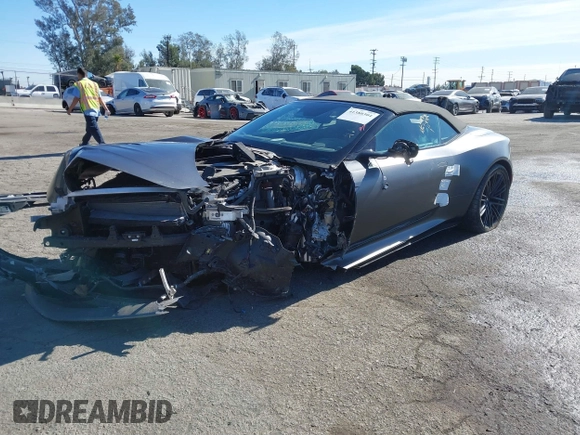 2024 Aston Martin DB12 z VIN SCFRMFGWXRGM13607, wystawiony jako IAAI lot #41380304 z przebiegiem Nie podano mil oraz . Historia ofert i sprzedaży dostępna na DreamBid. Obrazek 2.