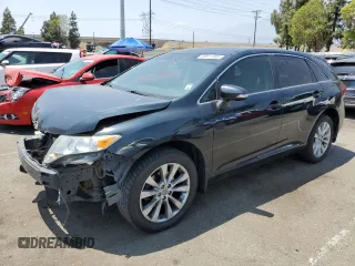 2013 Toyota Venza LE with VIN 4T3ZA3BB4DU070333, listed as a Copart auction lot 59611385 with 184,396 mi miles and Salvage title. Bid and sale history available at DreamBid. Image 1.