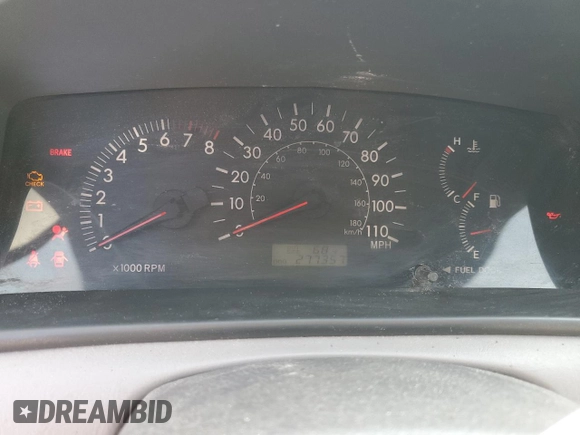 2005 Toyota Corolla CE with VIN 2T1BR32E05C554631, listed as a Copart auction lot 59788865 with 277,357 mi miles and Clean title. Bid and sale history available at DreamBid. Image 9.