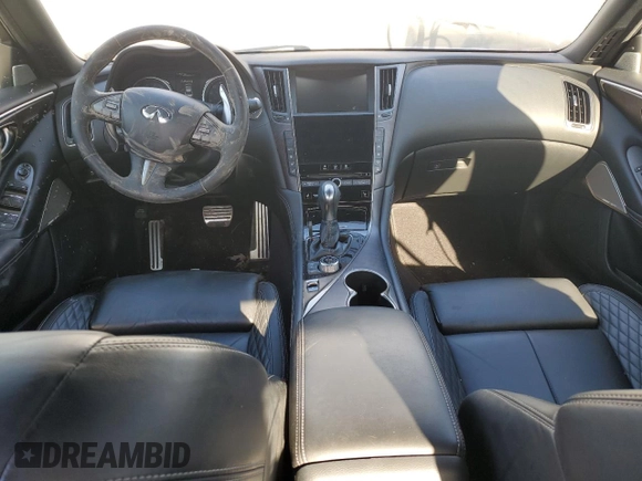 2017 Infiniti Q50 Sport z VIN JN1EV7AP8HM741578, wystawiony jako Copart lot #80983874 z przebiegiem 54 501 mil mil oraz Szkoda całkowita • Salvage title. Historia ofert i sprzedaży dostępna na DreamBid. Obrazek 8.