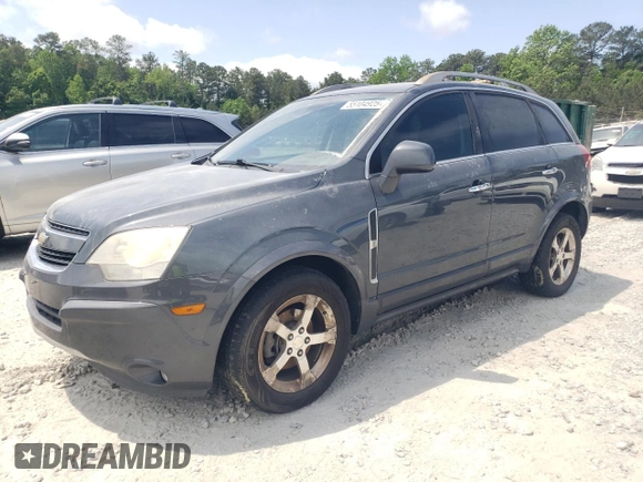 2013 Chevrolet Captiva Sport LT with VIN 3GNAL3EK9DS582984, listed as a Copart auction lot 55104925 with 120,574 mi miles and Clean Title. Bid and sale history available at carsss.com. Image 1.