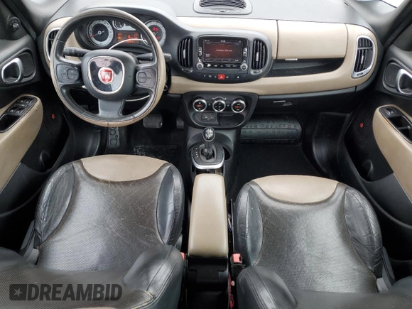 2014 FIAT 500L Lounge with VIN ZFBCFACH0EZ008379, listed as a Copart auction lot 86357254 with 164,031 mi miles and Clean Title. Bid and sale history available at DreamBid. Image 8.