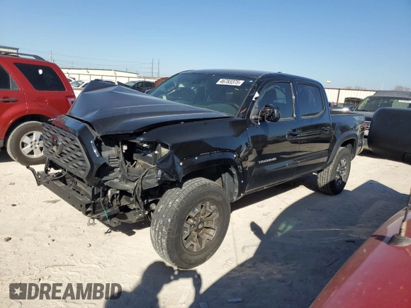 2021 Toyota Tacoma SR z VIN 3TMCZ5AN4MM396608, wystawiony jako Copart lot #46783375 z przebiegiem 70 773 mil mil oraz Szkoda całkowita • Salvage title. Historia ofert i sprzedaży dostępna na DreamBid. Obrazek 1.