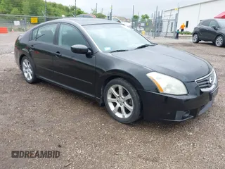 2007 Nissan Maxima SE with VIN 1N4BA41E77C833896, listed as a IAAI auction lot 42326031 with 134,777 mi miles and . Bid and sale history available at DreamBid. Image 1.