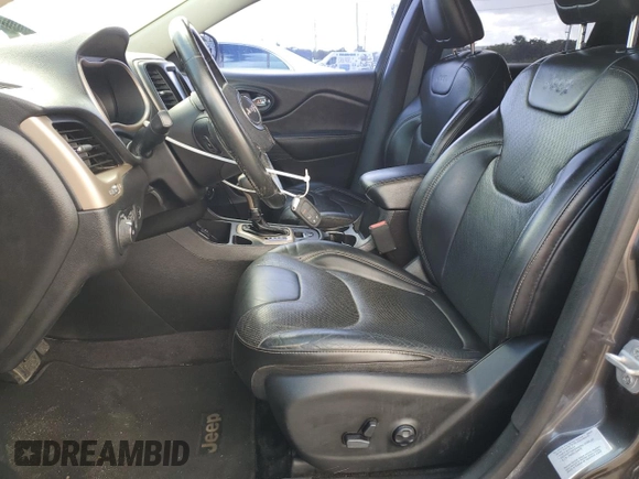 2017 Jeep Cherokee Limited with VIN 1C4PJLDS1HW547439, listed as a Copart auction lot 79419404 with 126,314 mi miles and Salvage Title. Bid and sale history available at DreamBid. Image 7.