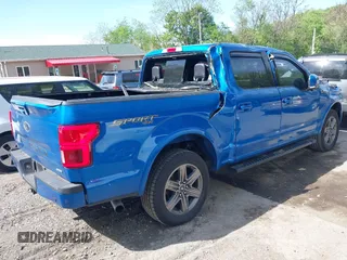 2020 Ford F-150 XL with VIN 1FTEW1EP9LKE89250, listed as a IAAI auction lot 42225184 with 61,122 mi miles and . Bid and sale history available at DreamBid. Image 4.