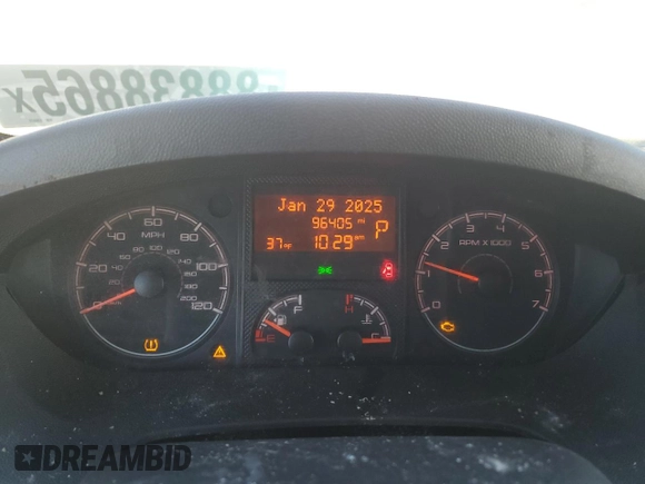 2021 Ram ProMaster Cargo with VIN 3C6LRVBG3ME530073, listed as a Copart auction lot 88838865 with 96,405 mi miles and Salvage Title. Bid and sale history available at carsss.com. Image 9.