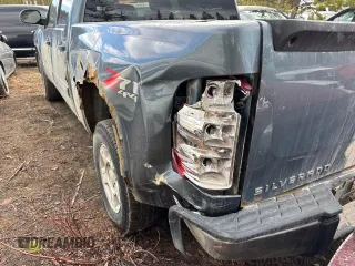 2009 Chevrolet Silverado 1500 LTZ with VIN 3GCEK13M49G206984, listed as a Copart auction lot 53146355 with 0 mi miles and Salvage Title. Bid and sale history available at carsss.com. Image 1.