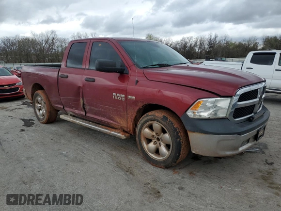 2014 Ram 1500 Tradesman with VIN 1C6RR6FT7ES287504, listed as a Copart auction lot 50736205 with 229,606 mi miles and Salvage title. Bid and sale history available at DreamBid. Image 4.